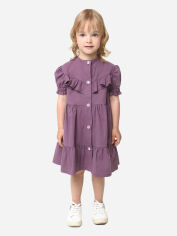 Акція на Дитяче літнє плаття для дівчинки Timbo P071220 98 см Фіолетове від Rozetka