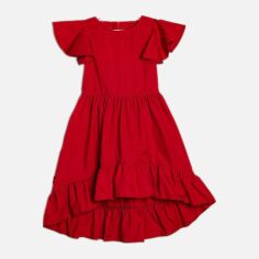 Акція на Дитяче літнє плаття для дівчинки Ластівка 18_2018 116 см Червоне від Rozetka