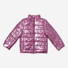 Акція на Дитяча демісезонна куртка для дівчинки Danaya ОЗ-101/18 134 см Рожева від Rozetka