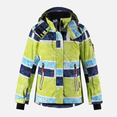 Акция на Дитяча зимова термо лижна куртка для дівчинки Reima Frost 531360B-2224 110 см от Rozetka