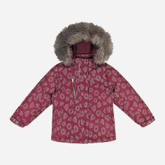 Акция на Дитяча зимова куртка для дівчинки Kuoma BEATA 964714 104 см Сливова от Rozetka