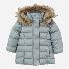Акція на Куртка зимова H&M 0750129-0 98 см Світло-бірюзова (СА2000001676950) від Rozetka