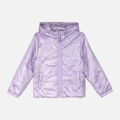 Акція на Куртка демісезонна дитяча для дівчинки Coccodrillo Flower WC2152701FLO-016 110 см Фіолетова від Rozetka