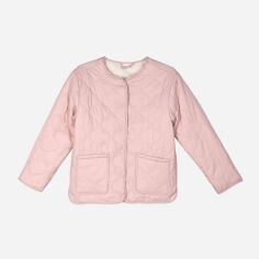 Акция на Дитяча демісезонна куртка для дівчинки Coccodrillo Flower WC2152201FLO-033 110 см Пудровий/Рожевий от Rozetka