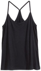 Акція на Майка жіноча H&M 0200727_чор M Чорна від Rozetka
