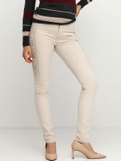 Акція на Джинси Skinny жіночі H&M 182381811 28-32 Світло-бежеві від Rozetka