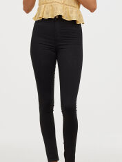 Акция на Джинси Skinny жіночі H&M 0399223_01 W25L34 Чорні от Rozetka