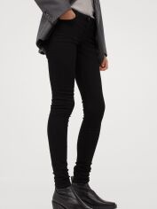 Акція на Джинси Skinny жіночі H&M 8828822sm 34 Чорні від Rozetka