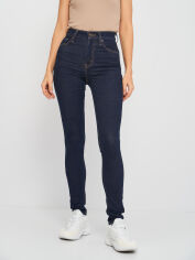 Акція на Джинси Skinny жіночі Levi's Navy Mile High 22791-0027 W24L28 Сині від Rozetka