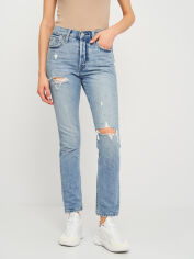 Акция на Джинси Slim Fit жіночі Levi's Jeans 29502-0034 24-32 Сині от Rozetka