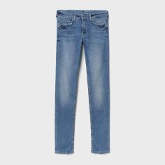 Акція на Джинси Skinny жіночі H&M 08-0556260-7-27-32 Сині (СА2000001731987) від Rozetka