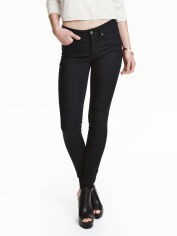 Акція на Джинси Skinny жіночі H&M Divided 0412707-6 34 Чорні (СА2000001614822) від Rozetka