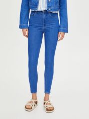 Акція на Джинси Skinny жіночі Pull & Bear XAZ259886YOTX 36 Блакитні від Rozetka