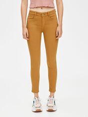 Акция на Джинси Skinny жіночі Pull & Bear XAZ279031BYTT 34 Світло-коричневі от Rozetka