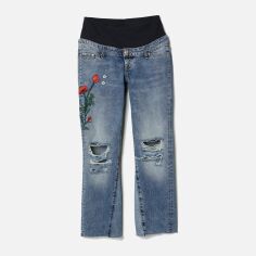 Акція на Джинси для вагітних Regular Fit H&M Mama XAZ181079XWIC 36 Сині від Rozetka