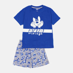 Акція на Піжама (футболка + шорти) для хлопчика Disney Mickey 2200006964 92 см Синя від Rozetka