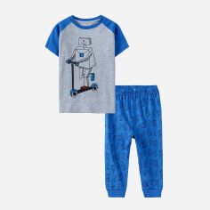 Акція на Піжама (футболка + штани) 5.10.15 Underwear 1W4101 92 см Синя від Rozetka