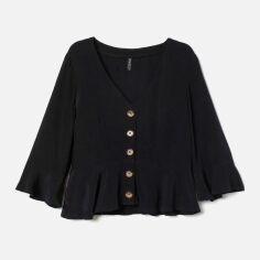 Акція на Топ жіночий H&M 0745199-9 34 Чорний від Rozetka