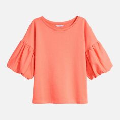 Акция на Топ H&M 0511167-6 XS Жовтогарячий от Rozetka