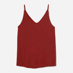 Акція на Топ жіночий H&M 7496990sm XS Теракотовий від Rozetka