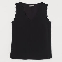 Акція на Топ жіночий H&M 0835851_черн 34 Чорний від Rozetka