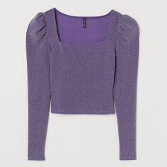 Акція на Топ жіночий H&M 0907953 M Фіолетовий від Rozetka