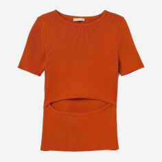 Акція на Топ жіночий H&M 0814956 M Помаранчевий (LD2000001118696_KAY2000001118696) від Rozetka