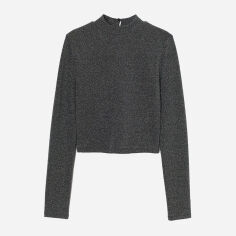 Акція на Топ жіночий H&M 9314442bar XS Сріблястий від Rozetka