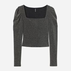 Акція на Топ жіночий H&M 0907953_блест XS Сріблястий від Rozetka