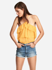 Акція на Топ жіночий H&M 4978065abr 42 Помаранчевий від Rozetka