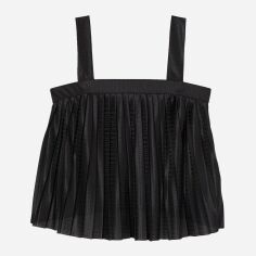 Акція на Топ жіночий H&M 0784333_чер.уз.пол M Чорний від Rozetka