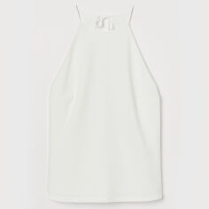 Акція на Топ жіночий H&M 0736677-9 42 Білий (СА2000001896860) від Rozetka