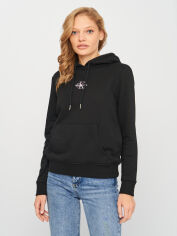 Акція на Худі жіноче Calvin Klein Jeans 10799.1 XS Чорне від Rozetka