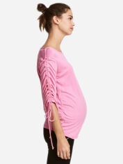 Акція на Лонгслів для вагітних довгий жіночий H&M Mama XAZ096834UMWI M Рожевий від Rozetka