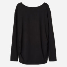 Акція на Лонгслів H&M XAZ137082KEHV XS Чорний від Rozetka