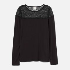 Акція на Лонгслів довгий жіночий H&M 0799427 S Білий (KAY2000000761749_LD2000000761749) від Rozetka