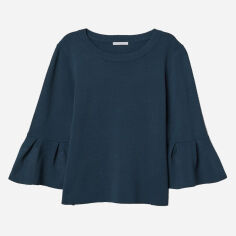 Акция на Джемпер жіночий H&M 0659302-9 S Темно-зелений от Rozetka