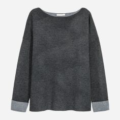 Акція на Джемпер жіночий H&M 0539032_т.сір XS Темно-сірий від Rozetka