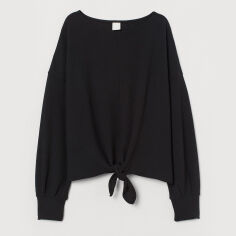 Акція на Джемпер жіночий H&M 0828934_01 M Чорний від Rozetka