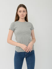 Акція на Футболка бавовняна жіноча Sol's Imperial Women 11502350 XL Сіра від Rozetka
