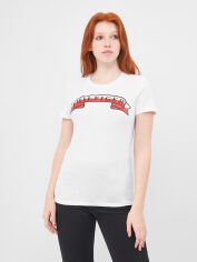 Акція на Футболка жіноча Tommy Hilfiger 10196.2 XS Біла від Rozetka