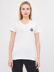 Акція на Футболка жіноча Tommy Hilfiger 10199.2 XS Біла від Rozetka