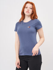 Акція на Футболка жіноча Tommy Jeans 10278.3 XS Синя від Rozetka