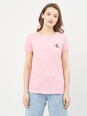 Акция на Футболка жіноча Calvin Klein Jeans 10484.3 XL (48) Рожева от Rozetka