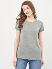 Акція на Футболка жіноча Calvin Klein Jeans 10484.4 XS Сіра від Rozetka