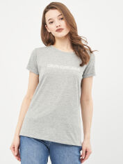 Акція на Футболка жіноча Calvin Klein Jeans 10487.5 L Сіра від Rozetka