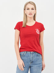 Акція на Футболка жіноча Tommy Hilfiger 10620.4 S Червона від Rozetka