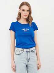 Акція на Футболка жіноча Tommy Jeans 10722.3 XL Електрик від Rozetka