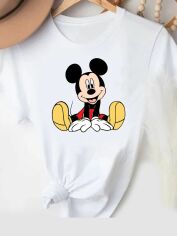 Акція на Футболка жіноча Love&Live I'm Mickey LLP01965 M Бiла від Rozetka