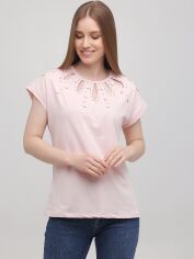 Акция на Футболка жіноча Monte Cervino MC7024 One Size (M-XL) Рожева от Rozetka